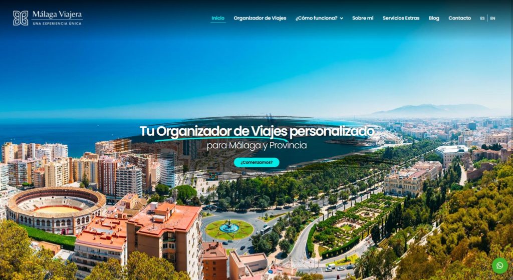 web Málaga Viajera